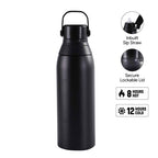EVORA - Hans Larsen Double Wall Stainless Steel Vacuum Bottle - 750ml