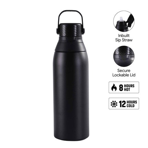 EVORA - Hans Larsen Double Wall Stainless Steel Vacuum Bottle - 750ml