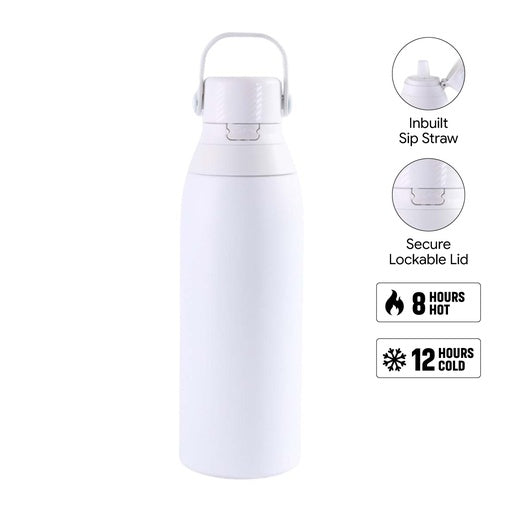 EVORA - Hans Larsen Double Wall Stainless Steel Vacuum Bottle - 750ml