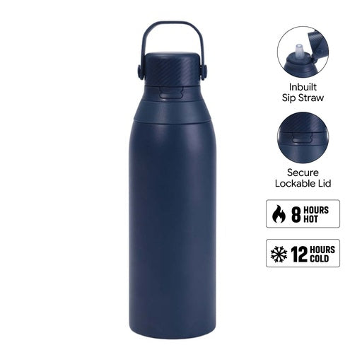 EVORA - Hans Larsen Double Wall Stainless Steel Vacuum Bottle - 750ml