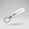 Phone Number Keychain