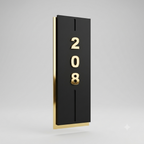Room Number Signage