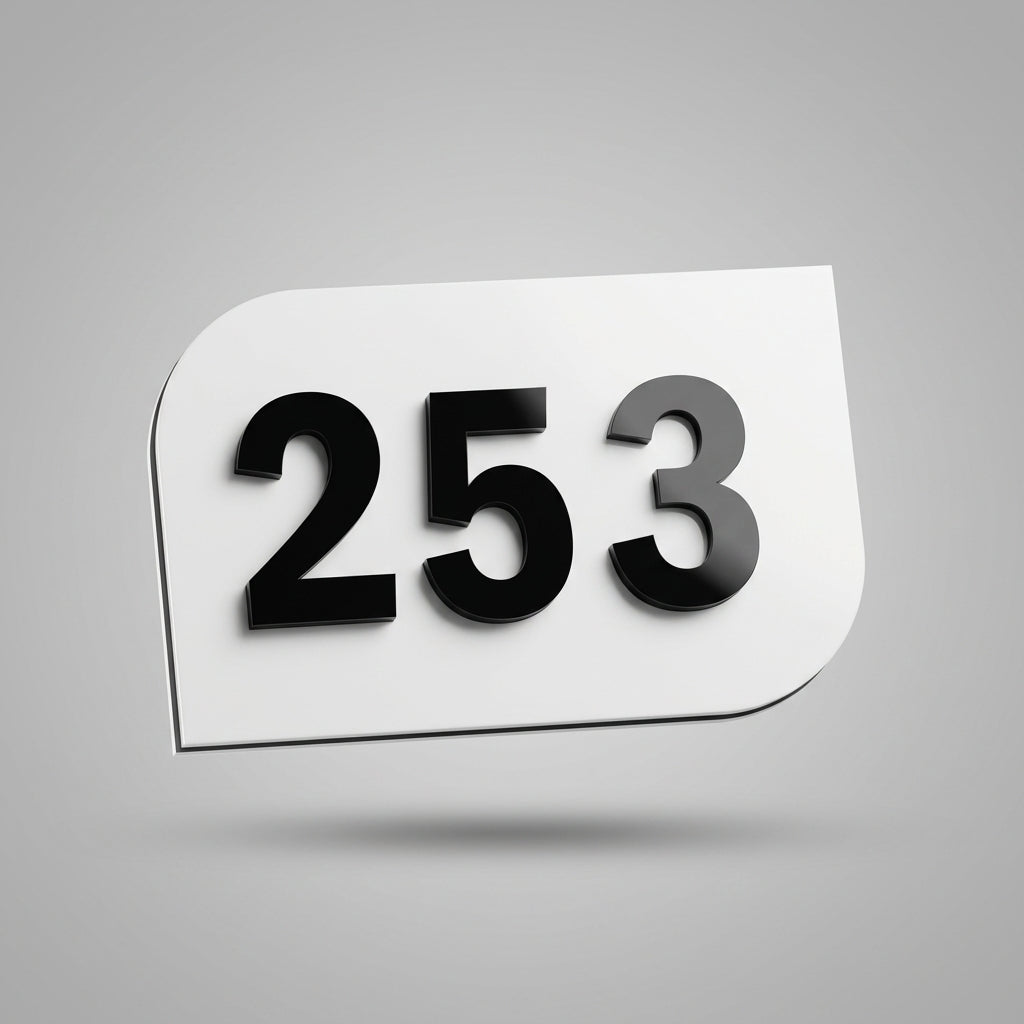 Room Number Signage