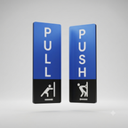 Push/Pull Signage Set