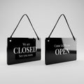 Open/Close Signage Set