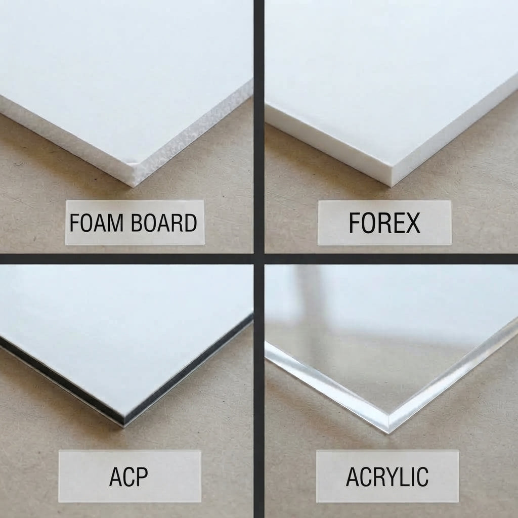 Custom Signage (Foam, Forex, ACP, Acrylic)-