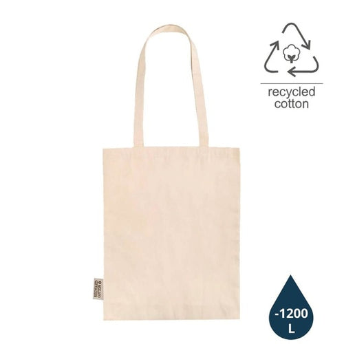 ABLAR - GRS-certified Recycled Cotton Tote Bag-Beige-