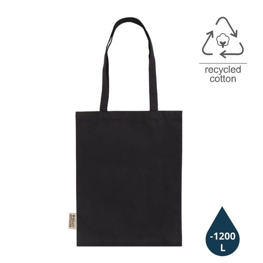 ABLAR - GRS-certified Recycled Cotton Tote Bag-Black-