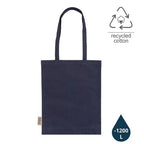 ABLAR - GRS-certified Recycled Cotton Tote Bag-Navy-