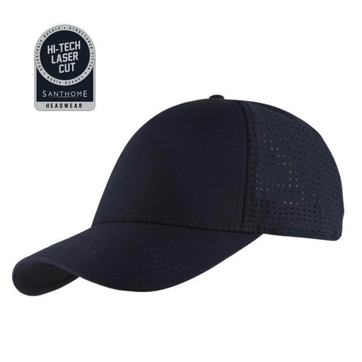 ACE - Santhome 5 Panel DryNCool® Sports Cap-Navy blue-