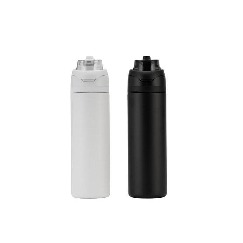 AERO SIP - Hans Larsen Recycled Stainless Steel Bottle with Dual Sip Lid-