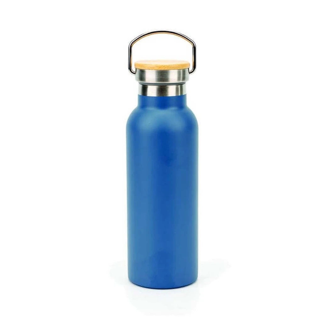 ALMERIA - Giftology Double Wall Stainless Steel Bottle 500ml-Blue-