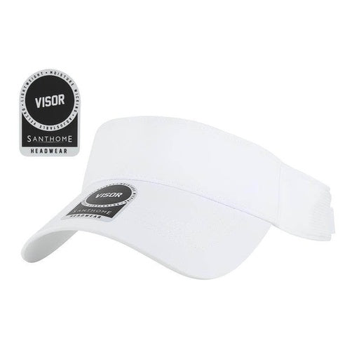 APEX - Santhome® Visor Cap-White-