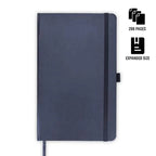 BARON - Santhome Expanded A5 Hard Cover Notebook-Navy-