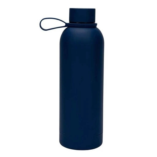 CADIZ - Giftology Double Wall Stainless Steel Bottle 500ml-Navy-