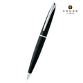 Cross ATX® Basalt Black with Polished Chrome Appointments Ballpoint Pen (Blue Ink)