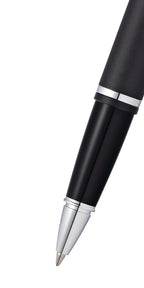 Cross Calais™ Matte Black with Polished Chrome Appointments Selectip Rollerball Pen (Blue Ink)