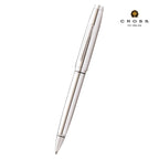 Cross Coventry Polished Chrome Ballpoint Pen (Blue Ink)