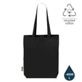 DARGUN - GRS-certified Recycled Cotton Tote Bag with Gusset-Black-