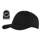 DELTA - Santhome® DryNCool® Performance Stretch-Fitted Cap-Black-