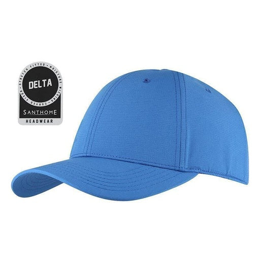 DELTA - Santhome® DryNCool® Performance Stretch-Fitted Cap-Blue-