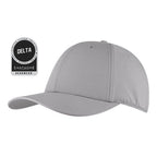 DELTA - Santhome® DryNCool® Performance Stretch-Fitted Cap-Gray-