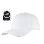 DELTA - Santhome® DryNCool® Performance Stretch-Fitted Cap-White-