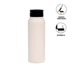 FERRO - Giftology Double Walled Vacuum Bottle with Mag Holder-Terracotta-