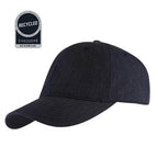 FLEX - Santhome Recycled 6 Panel Relaxed Fit Cap-Navy-