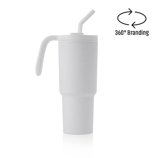 FORZA 360 - Hans Larsen Recycled Stainless Steel/PP Tumbler with 360 Branding