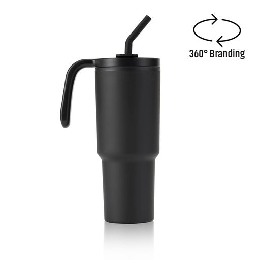 FORZA 360 - Hans Larsen Recycled Stainless Steel/PP Tumbler with 360 Branding