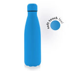 GRODNO - Soft Touch Insulated Water Bottle-Blue-