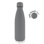 GRODNO - Soft Touch Insulated Water Bottle-Gray-