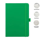 JURSI - Giftology A5 PU Notebook with Pen Loop-Green-