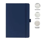 JURSI - Giftology A5 PU Notebook with Pen Loop-Navy-