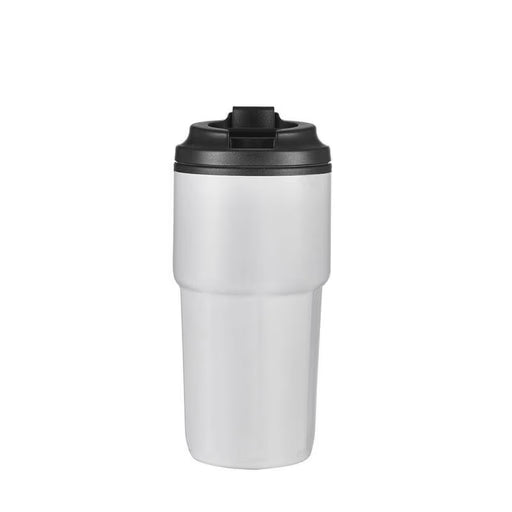 KAVALA - Giftology Steel/PP Double Wall Travel Mug 500ml-White-