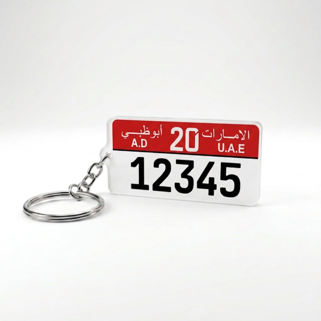 License Plate Keychains