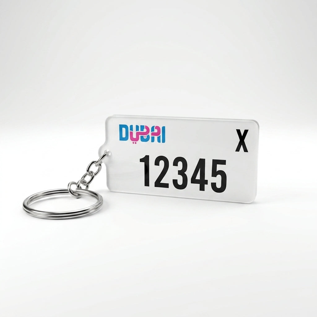 License Plate Keychains