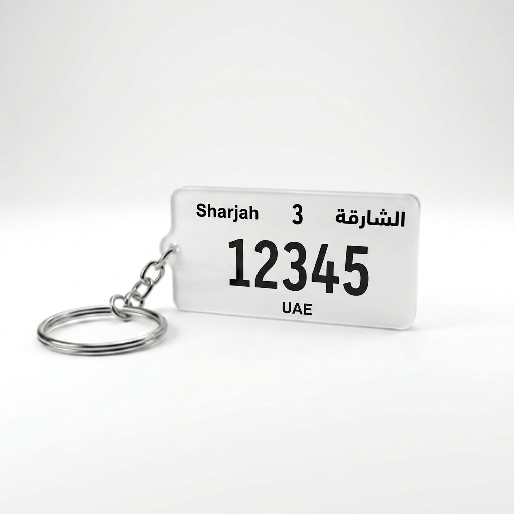 License Plate Keychains