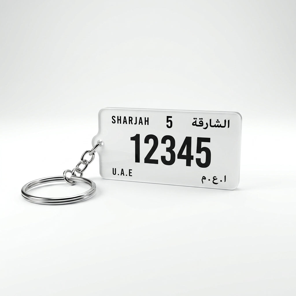 License Plate Keychains