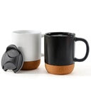 LUCCA - Giftology Ceramic Mug with Cork and Lid