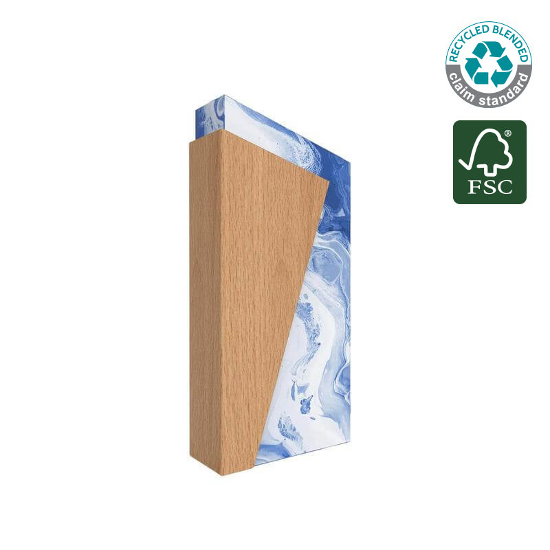 MILOT - Waste-to-Wins® Recycled Award-Ocean Swirl-