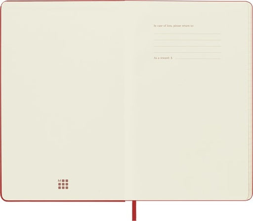 Moleskine Classic Hard Cover Large Ruled Notebook-
