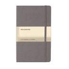 Moleskine Classic Hard Cover Large Ruled Notebook-Gray-
