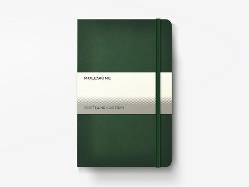 Moleskine Classic Hard Cover Large Ruled Notebook-Green-