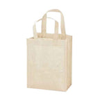 Non-Woven Shopping Bag Vertical-Beige-