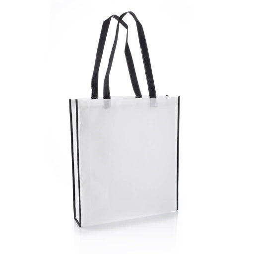 Non-Woven Shopping Bag Vertical-Black-