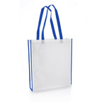 Non-Woven Shopping Bag Vertical-Blue-
