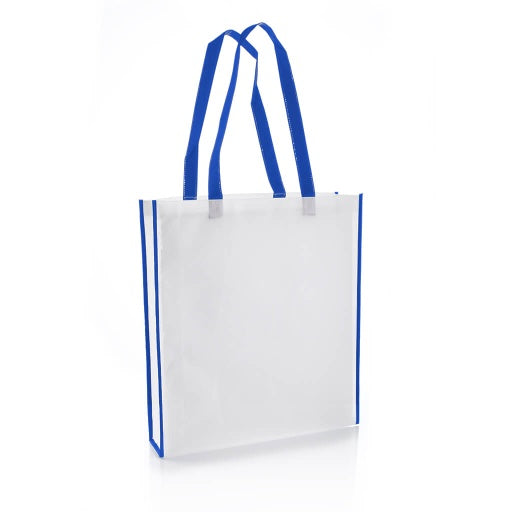 Non-Woven Shopping Bag Vertical-Blue-