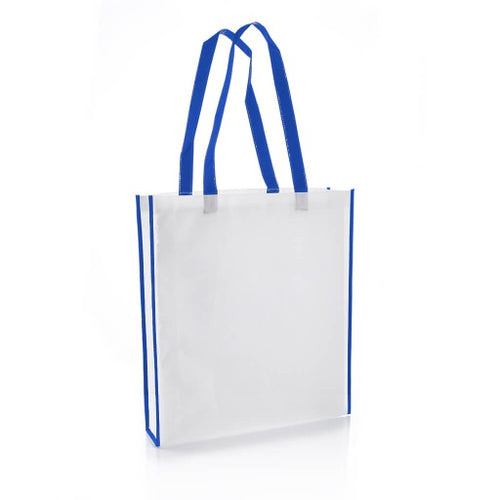 Non-Woven Shopping Bag Vertical-Blue-